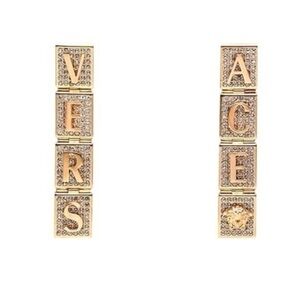 VERSACE exclusive 
Earrings
Limited Edition  
$ 1,625 retail NWT&Box